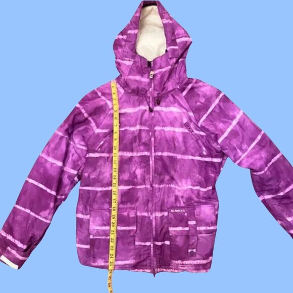 Billabong Purple Tie-Dye Snowboard Jacket – Women’s Small (10K Waterproof) - Picture 6 of 8